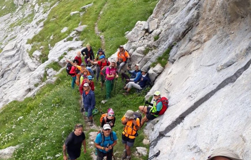 HIKING TOUR OF KOMANI LAKE, VALBONA VALLEY AND THETH IN SEVEN DAYS