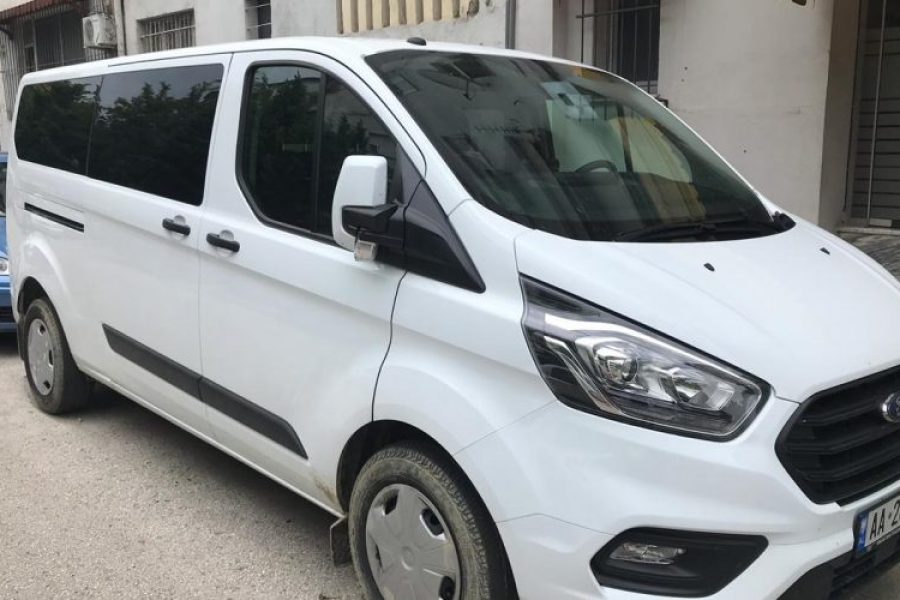 Rent a private minivan at Tirana Airport