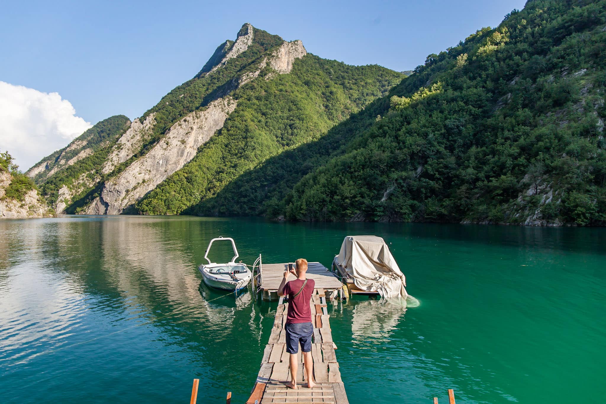 Day 1 Tirana – Komani Lake – Valbona Valley National Park