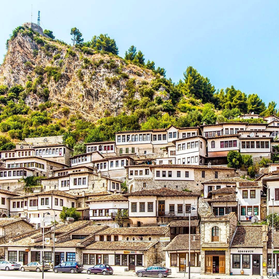 Day 1 Tirana (Albania) – Berat – Ohrid (N. Macedonia)