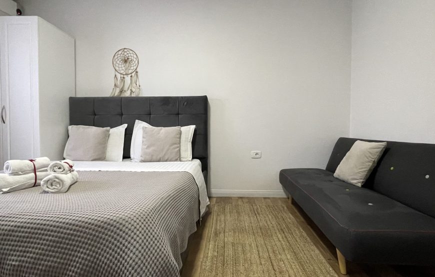 Studio apartament me qira ditore ne Tirane: 3800 Lek/Nata