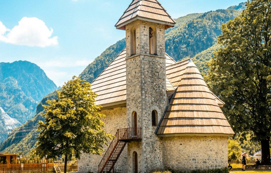 Semi-Private Full Day Tour of Theth & Blue Eye from Tirana / Shkoder