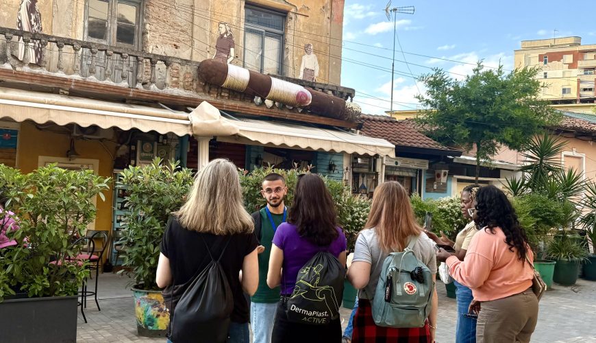 Walking tour of Tirana